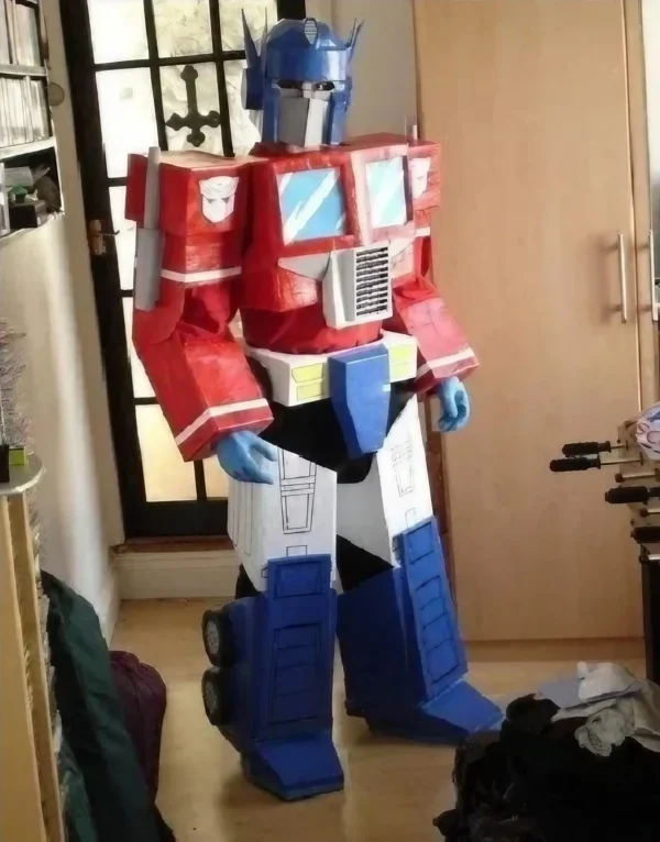 Optimus Prime G1 Classic Armor Cosplay Pattern – DIY Costume | Transformers Cartoon Version - Image 3