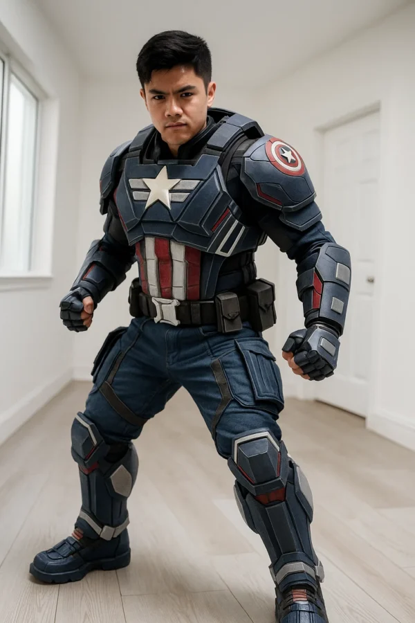 Captain America Armor  / Cosplay Pattern DIY - Stark Tech - Image 2