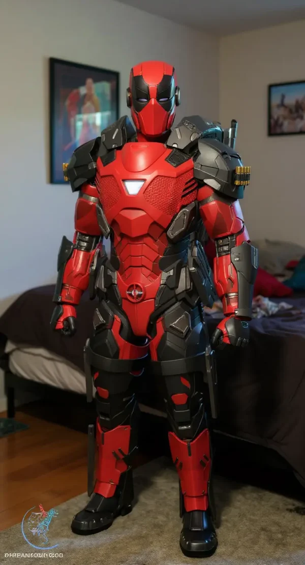 Deadpool in armored suit   / Cosplay Pattern DIY