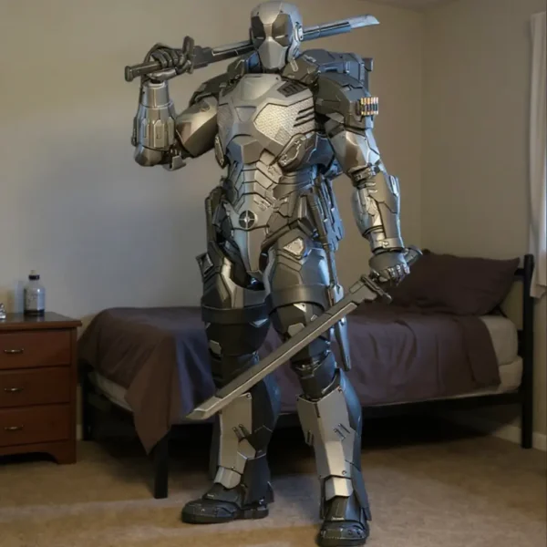 Deadpool in armored suit   / Cosplay Pattern DIY - Image 2