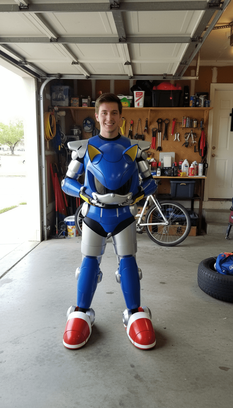Metal Sonic Armor / Cosplay Pattern DIY - Sonic 3 - Movie 2 Metal Sonic Armor / Cosplay Pattern DIY - Sonic 3 - Movie - Image 2