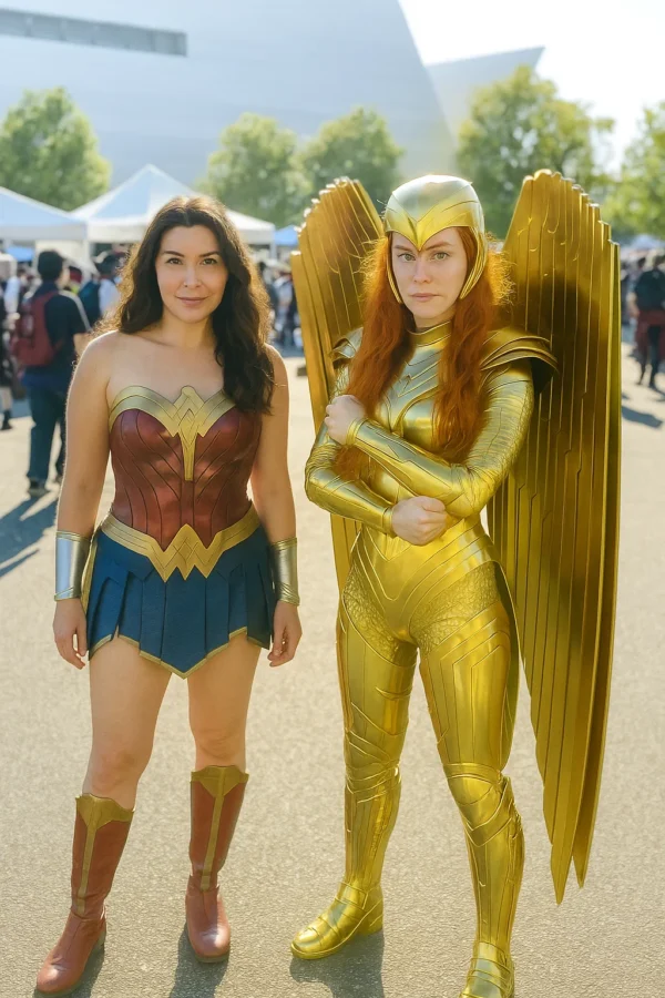 Wonder Woman 84 / Cosplay Pattern DIY - Gold suit - Image 2