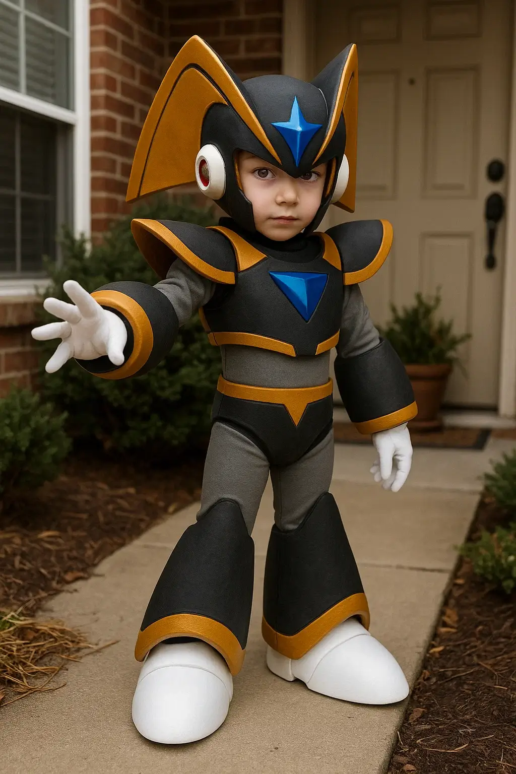 Bass (Forte) Armor / Cosplay Pattern DIY - Megaman / Rockman Serie's 1 Bass (Forte) Armor / Cosplay Pattern DIY - Megaman / Rockman Serie's