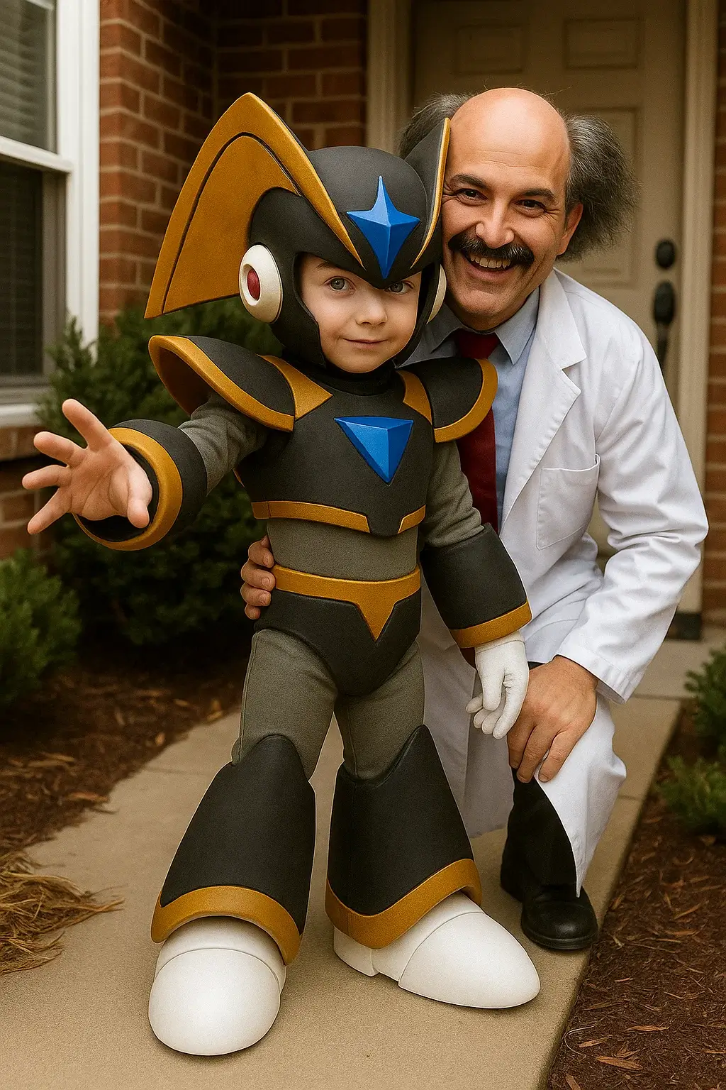 Bass (Forte) Armor / Cosplay Pattern DIY - Megaman / Rockman Serie's 2 Bass (Forte) Armor / Cosplay Pattern DIY - Megaman / Rockman Serie's - Image 2