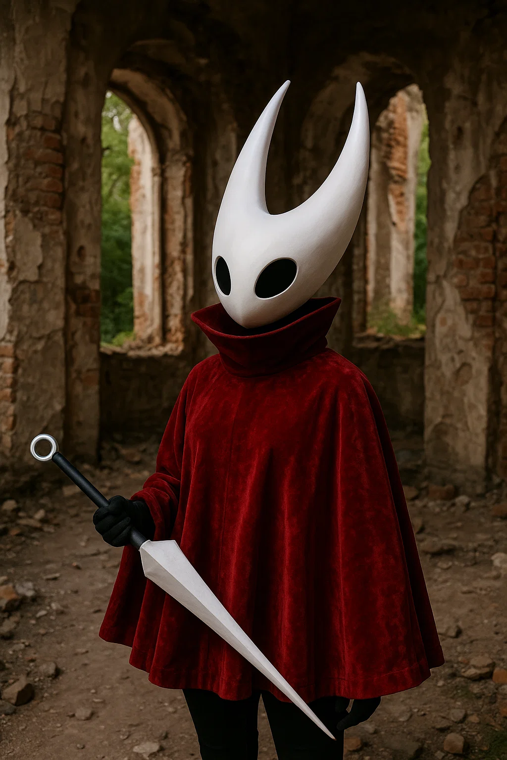 Hornet Head Cosplay Pattern DIY - Hollow Knight Silksong 2 Hornet Head Cosplay Pattern DIY - Hollow Knight Silksong - Image 2