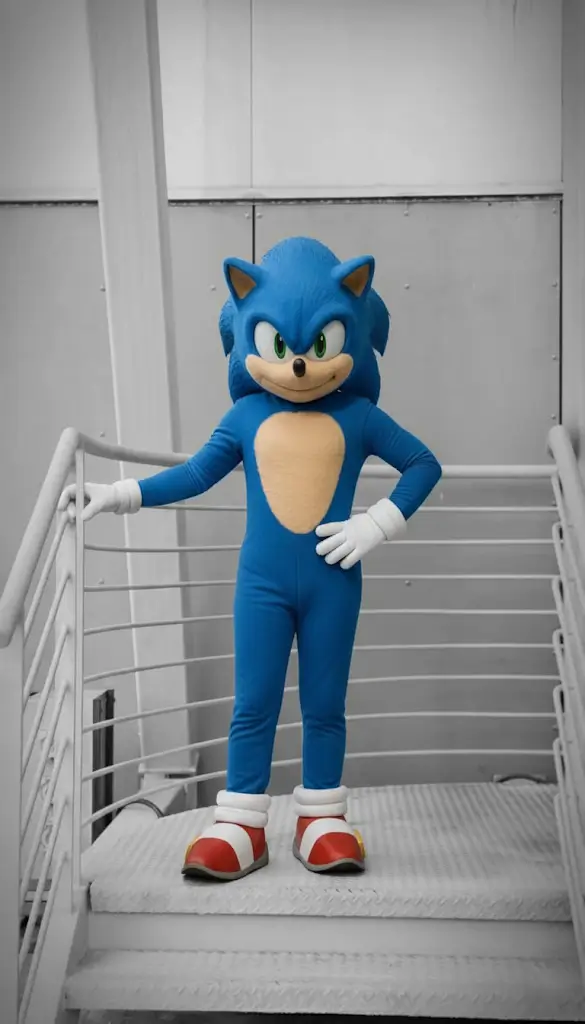 Sonic Cosplay Pattern DIY - Sonic Movie's 1 Sonic Cosplay Pattern DIY - Sonic Movie's