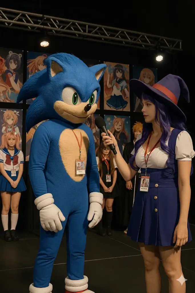 Sonic Cosplay Pattern DIY - Sonic Movie's 3 Sonic Cosplay Pattern DIY - Sonic Movie's - Image 3