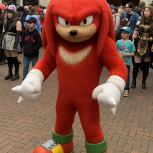 Knuckles Cosplay Pattern DIY - Sonic Movie's