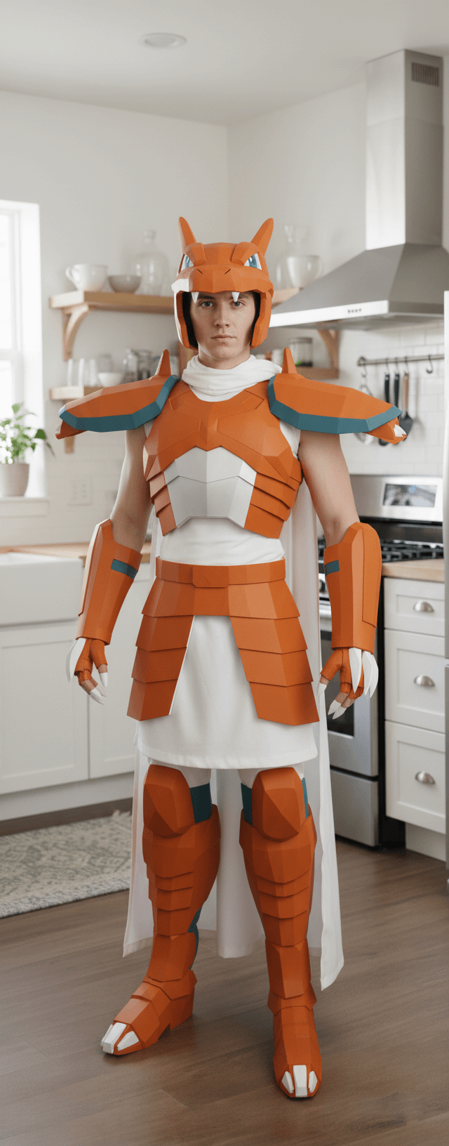 The Saint Seiya Armor design of Charizard Cosplay Pattern DIY - Saint Seiya 2 The Saint Seiya Armor design of Charizard Cosplay Pattern DIY - Saint Seiya - Image 2