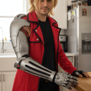 Automaton Prosthesis of Edward Elric Cosplay Pattern DIY - Fullmetal Alchemist