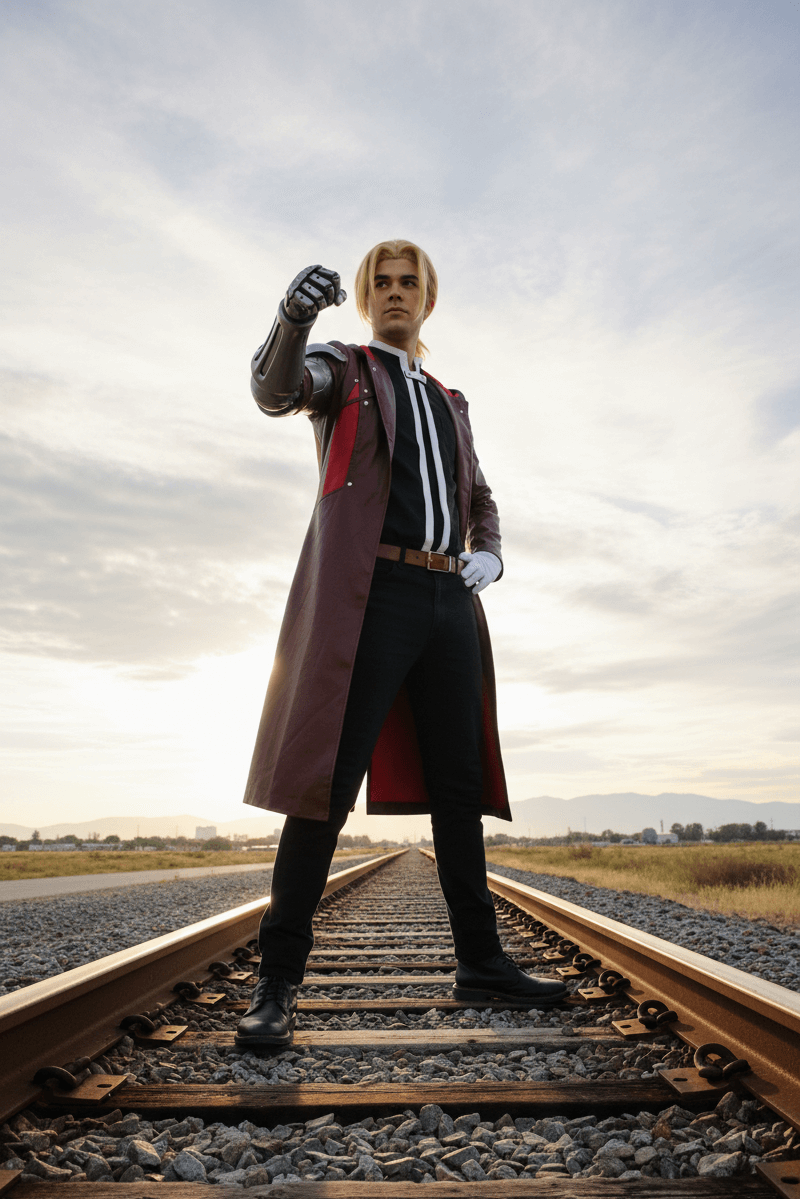 Automaton Prosthesis of Edward Elric Cosplay Pattern DIY - Fullmetal Alchemist 2 Automaton Prosthesis of Edward Elric Cosplay Pattern DIY - Fullmetal Alchemist - Image 2