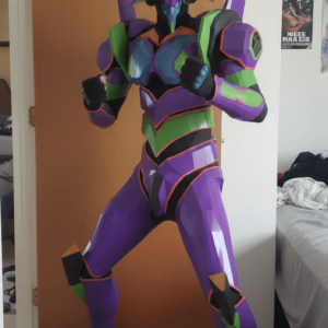Eva 01 Armor Cosplay Pattern DIY -  Evangelion