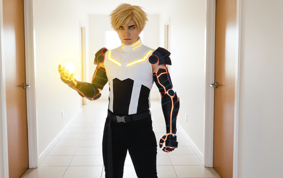 Automaton Prosthesis of Genos Arm Mode Cosplay Pattern DIY - One Punch Man 3 Automaton Prosthesis of Genos Arm Mode Cosplay Pattern DIY - One Punch Man - Image 3
