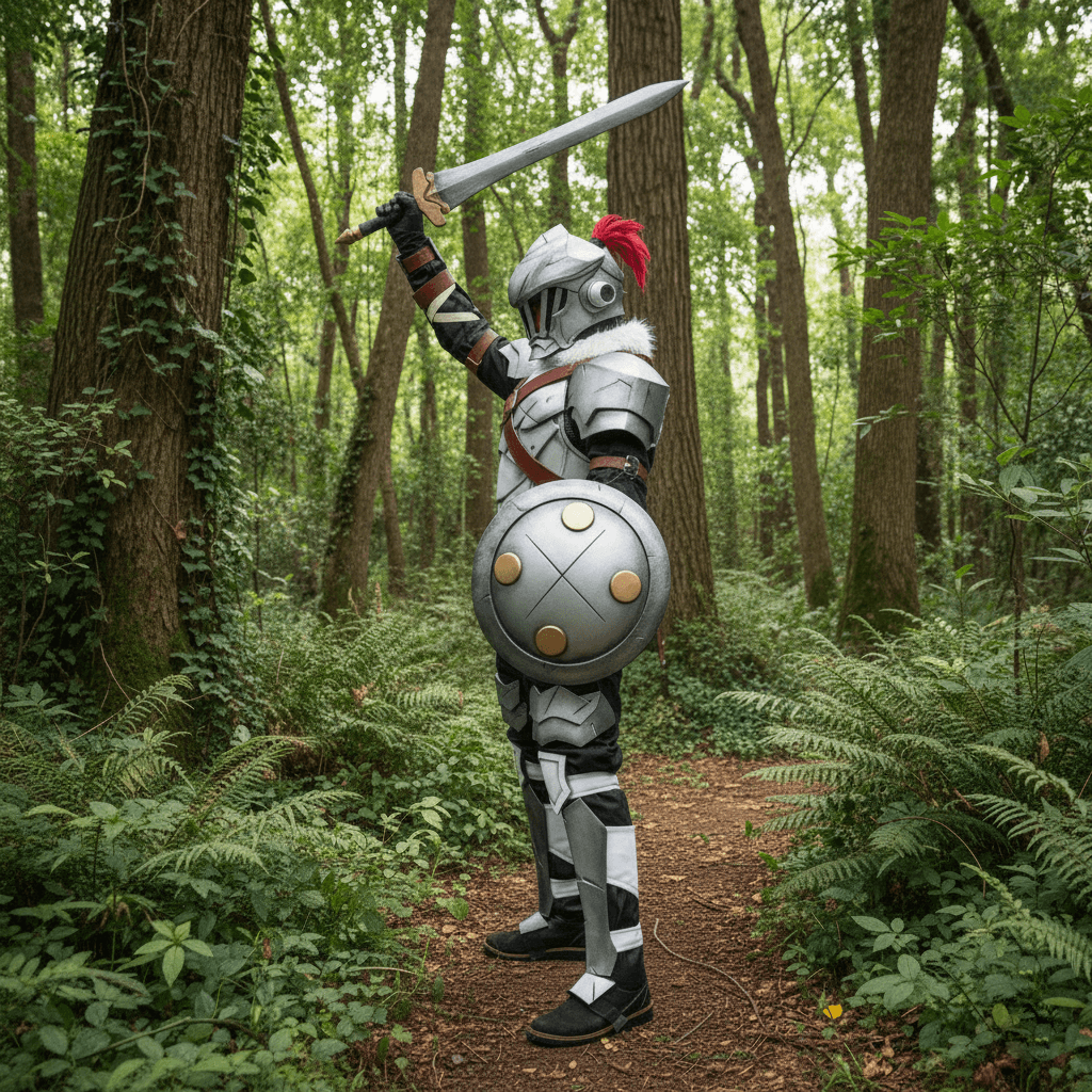 Goblin Slayer Armor Cosplay Pattern DIY 2 Goblin Slayer Armor Cosplay Pattern DIY - Image 2