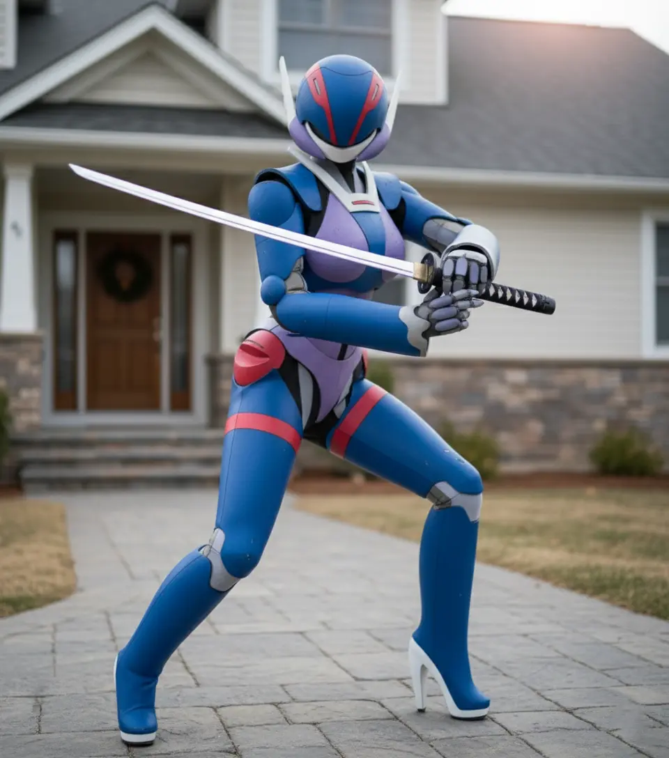Prim Suit Armor Cosplay Pattern DIY - Bubblegum Crisis 3 Prim Suit Armor Cosplay Pattern DIY - Bubblegum Crisis - Image 3