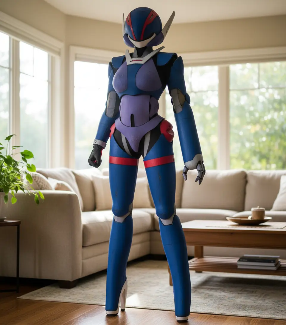 Prim Suit Armor Cosplay Pattern DIY - Bubblegum Crisis 1 Prim Suit Armor Cosplay Pattern DIY - Bubblegum Crisis