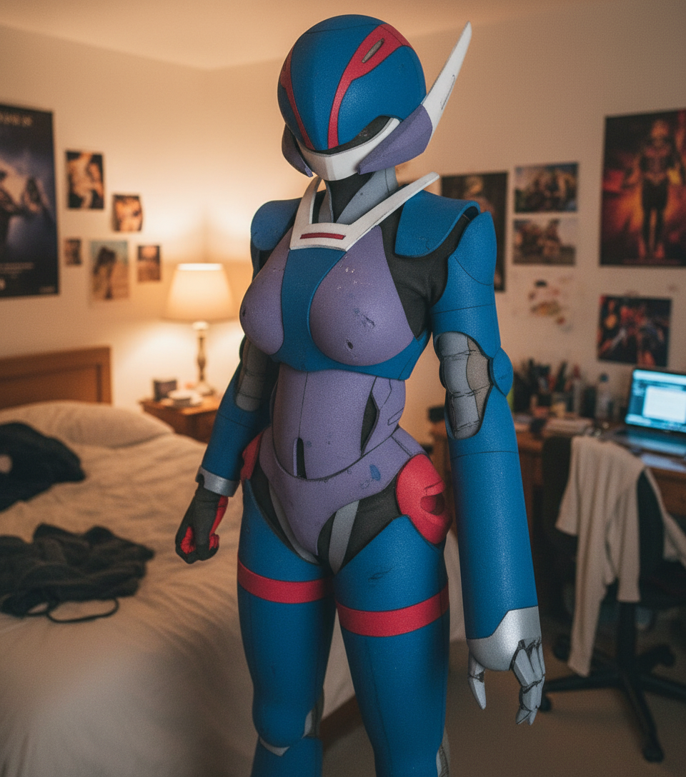 Prim Suit Armor Cosplay Pattern DIY - Bubblegum Crisis 5 Prim Suit Armor Cosplay Pattern DIY - Bubblegum Crisis - Image 5