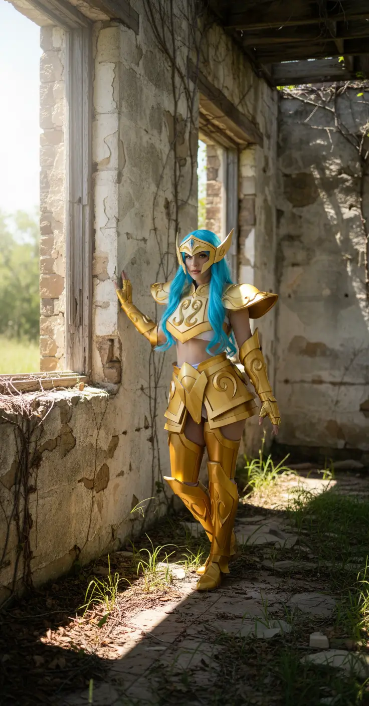 Aquarius Gold Cloth, female version Cosplay Pattern DIY - Saint Seiya 4 Aquarius Gold Cloth, female version Cosplay Pattern DIY - Saint Seiya - Image 4