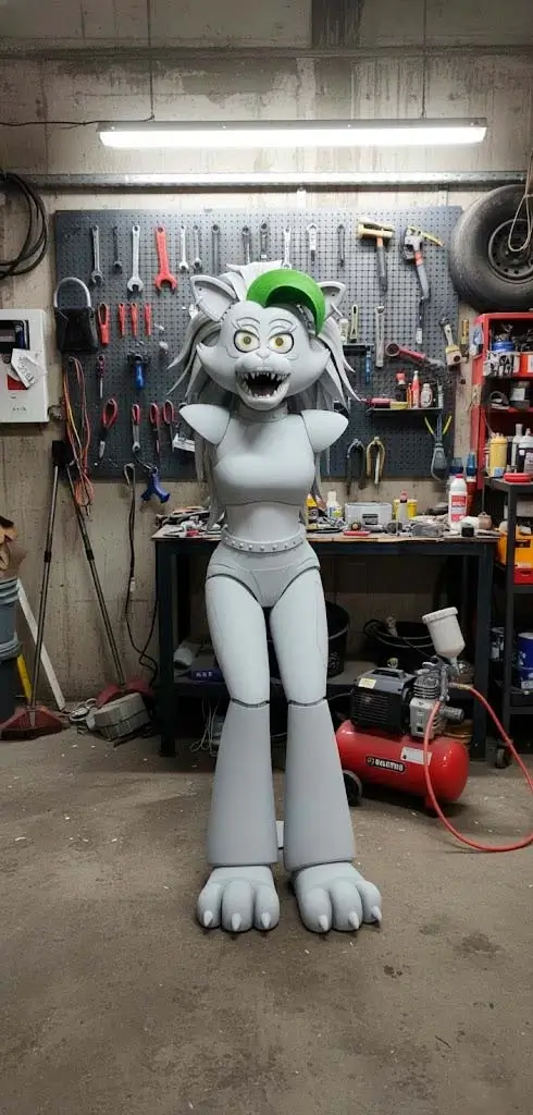 Roxanne Wolf Cosplay Pattern DIY - Five Nights at Freddy's 4 Roxanne Wolf Cosplay Pattern DIY - Five Nights at Freddy's - Image 4