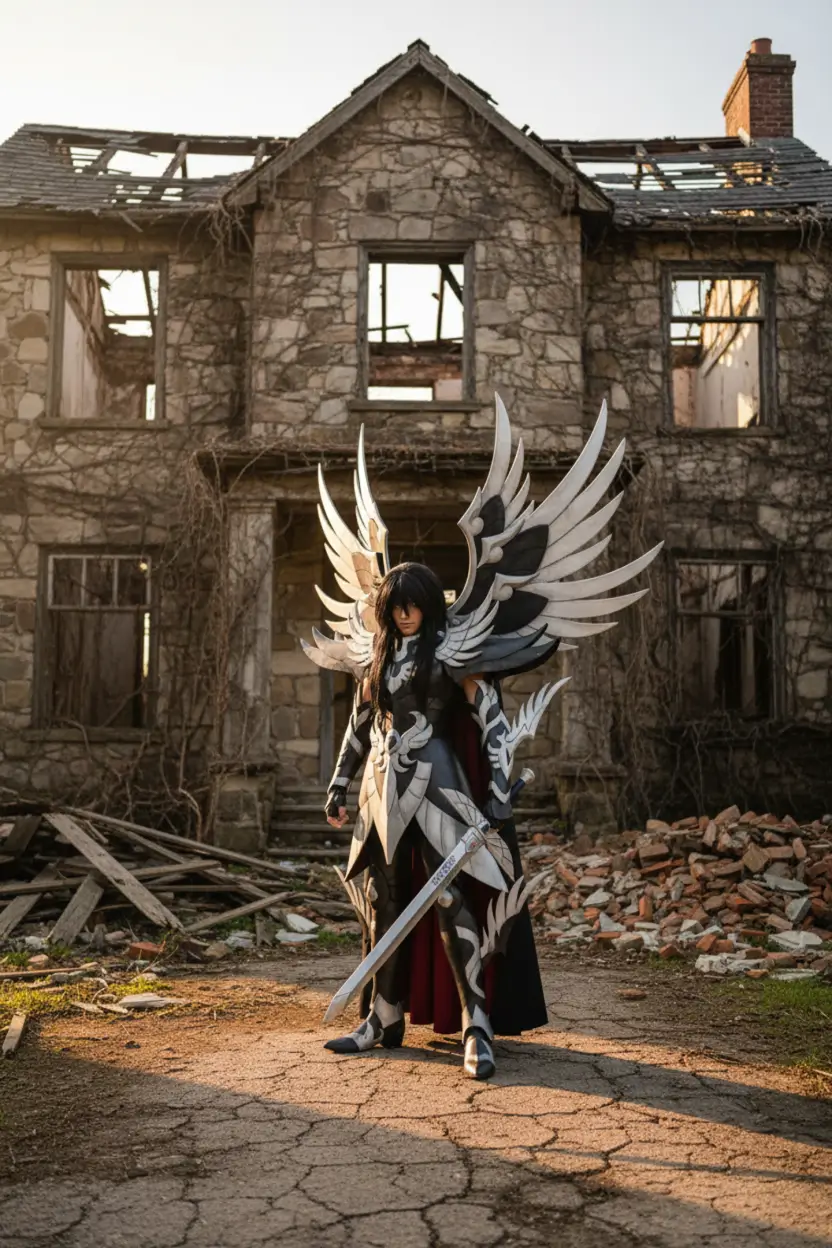 Hades Cloth Cosplay Pattern DIY - Saint Seiya 3 Hades Cloth Cosplay Pattern DIY - Saint Seiya - Image 3