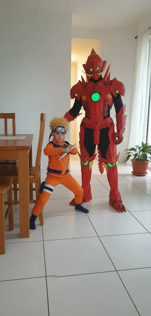 Issei Dragon Armor Cosplay Pattern DIY - High School DXD 3 Issei Dragon Armor Cosplay Pattern DIY - High School DXD - Image 3