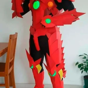 Issei Dragon Armor Cosplay Pattern DIY - High School DXD