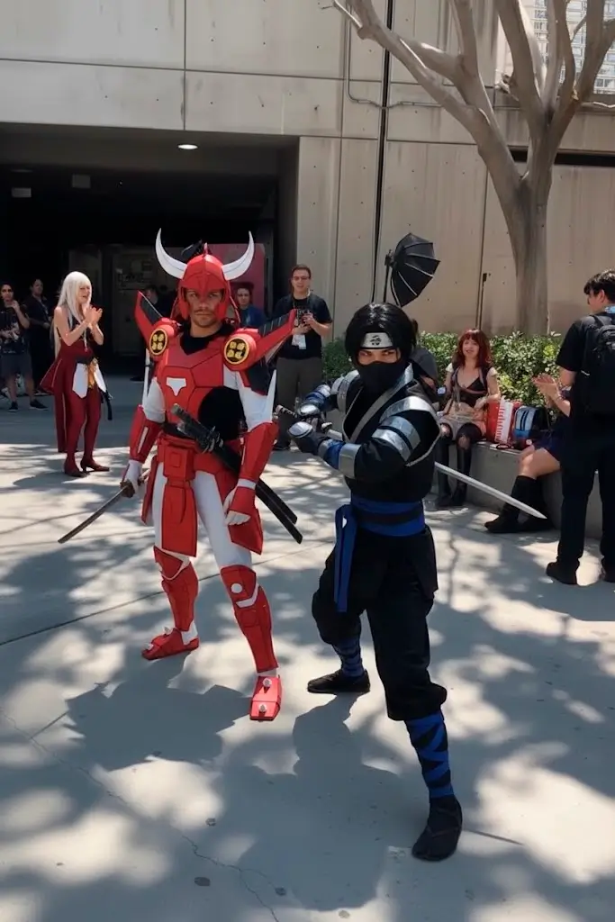 Armor of Wildfire Cosplay Pattern DIY - Ronin Warriors / Samurai Warriors 2 Armor of Wildfire Cosplay Pattern DIY - Ronin Warriors / Samurai Warriors - Image 2