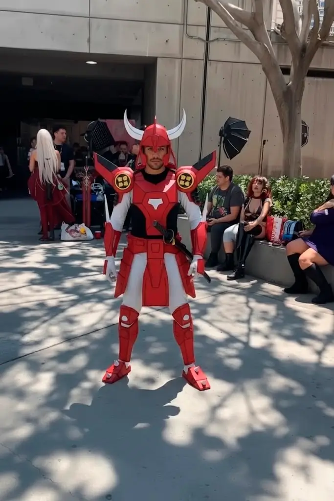 Armor of Wildfire Cosplay Pattern DIY - Ronin Warriors / Samurai Warriors 1 Armor of Wildfire Cosplay Pattern DIY - Ronin Warriors / Samurai Warriors