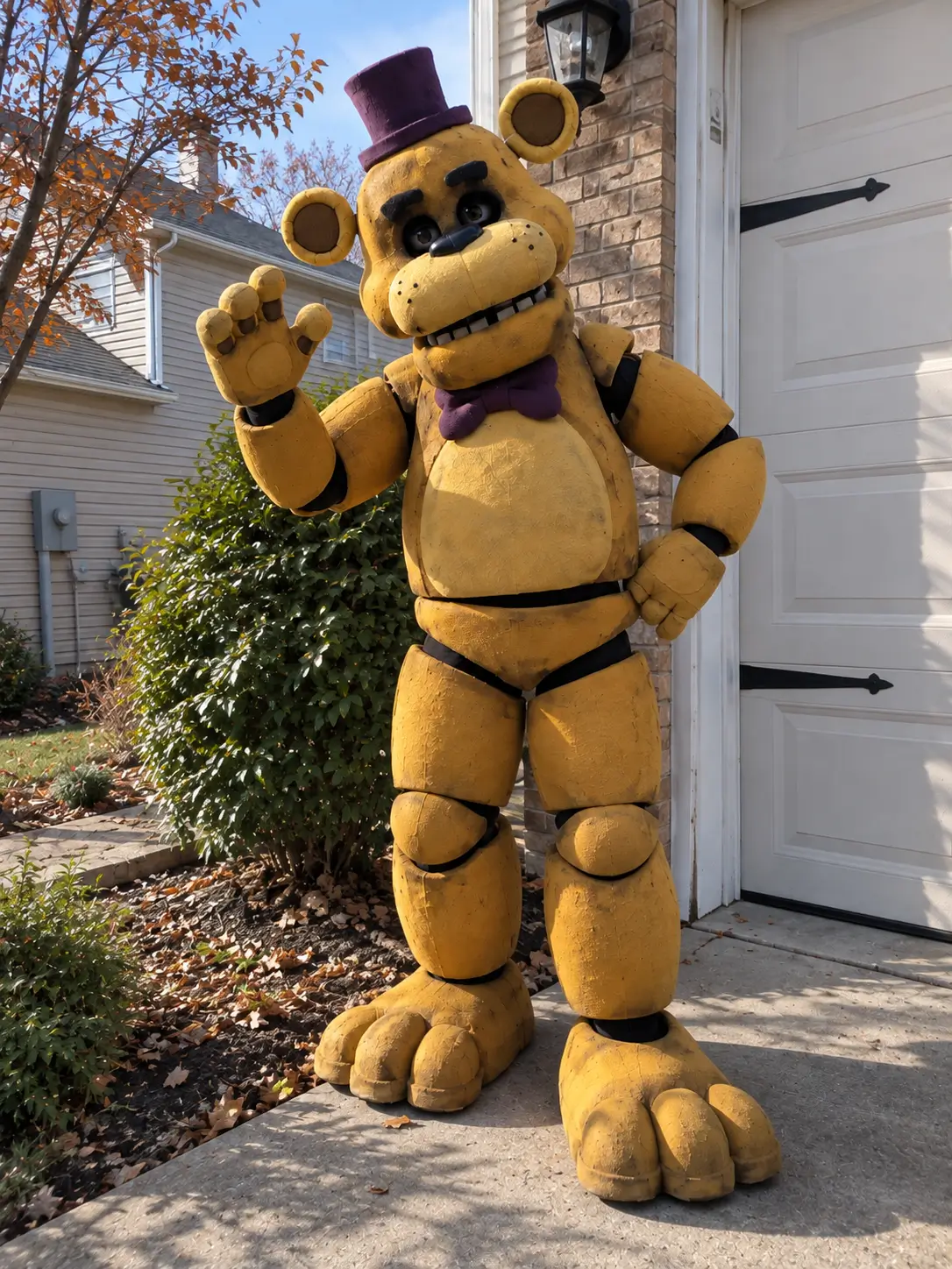 Freddy Fazbear Full Body Cosplay Pattern DIY | Five Nights at Freddy's FNAF 1 Freddy Fazbear Full Body Cosplay Pattern DIY | Five Nights at Freddy's FNAF