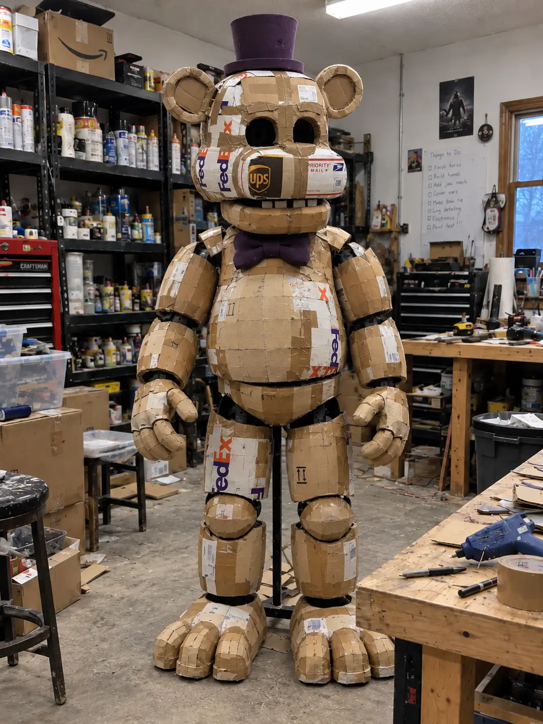 Freddy Fazbear Full Body Cosplay Pattern DIY | Five Nights at Freddy's FNAF 4 Freddy Fazbear Full Body Cosplay Pattern DIY | Five Nights at Freddy's FNAF - Image 4