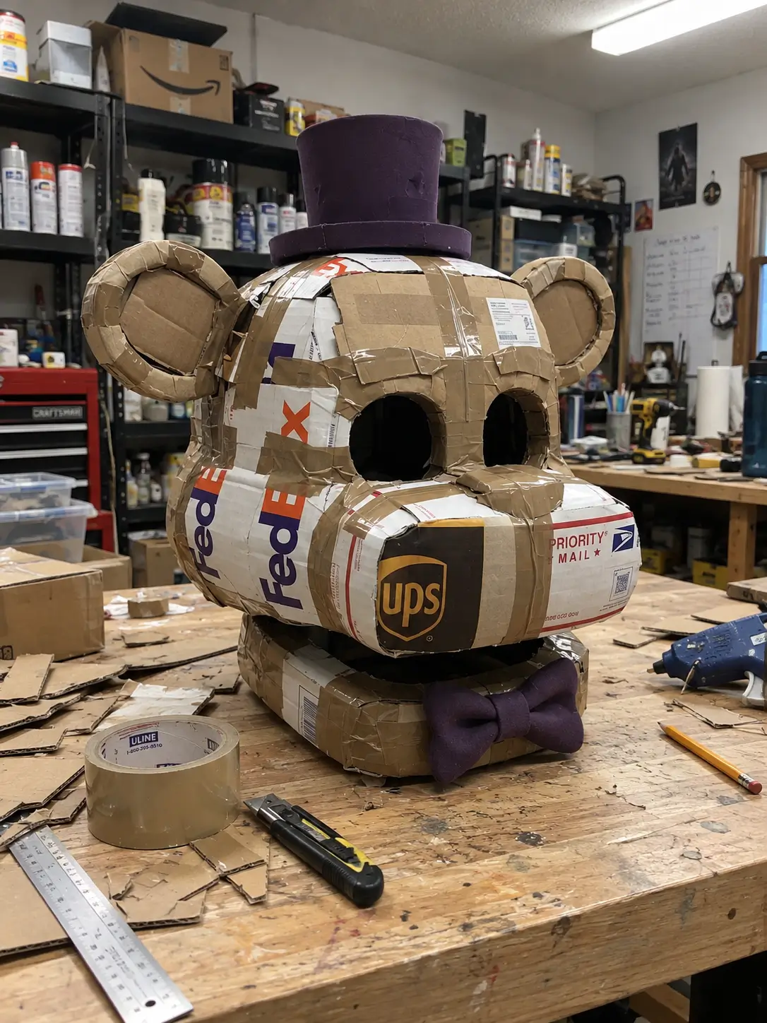 Freddy Fazbear Full Body Cosplay Pattern DIY | Five Nights at Freddy's FNAF 5 Freddy Fazbear Full Body Cosplay Pattern DIY | Five Nights at Freddy's FNAF - Image 5