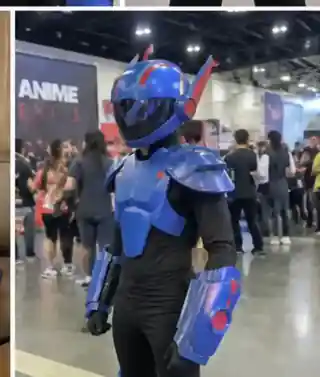 Hiro Hamada Armor Cosplay Pattern DIY - Big Hero 6 4 Hiro Hamada armor cosplay inspired by Big Hero 6 at an anime convention