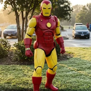 Iron Man Classic-inspired EVA foam cosplay armor front view